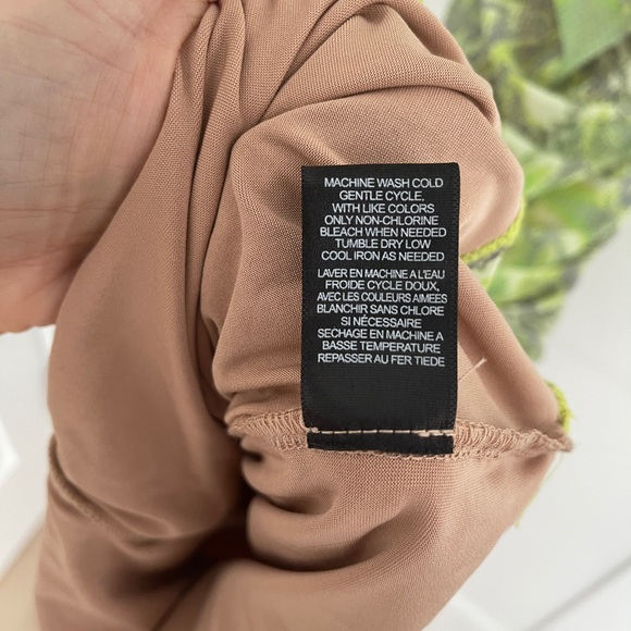 AFRM Hazel Womens Ruched Mesh Snake Print Sheath Dress NWT - Picture 4 of 9